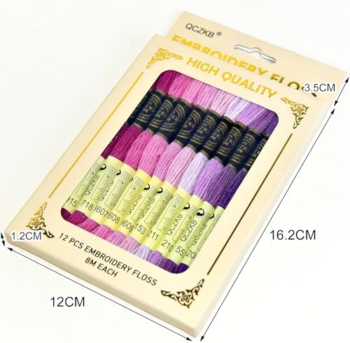 Rainbow Color Embroidery Floss - Cross Stitch Threads - Friendship