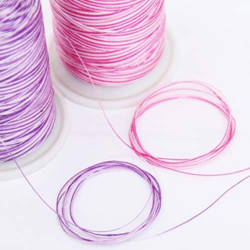 ThreadArt Multicolor Cotton Thread, 600M 40/3, Ocean Teals 3328