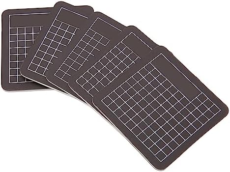 Semme 5 Pack Self Healing Cutting Mats Portable PVC Double Color