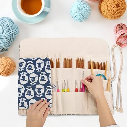 Teamoy Knitting Needle Crochet Hook Case Organizer Holder(up to 11")