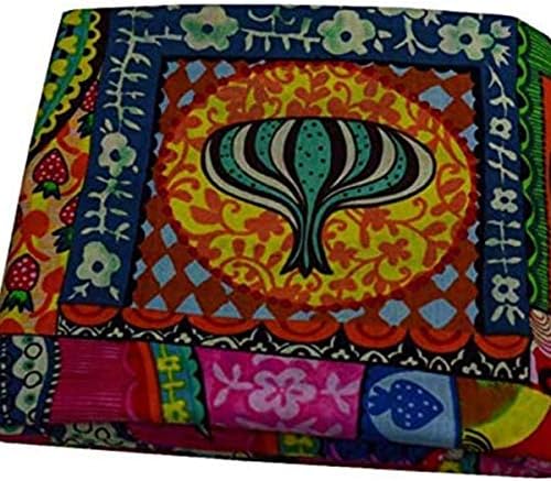 Indian Vintage Floral Print Cotton Fabric Dressmaking Materials