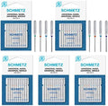50 Schmetz Assorted Universal Sewing Machine Needles 130/705H 15x1H