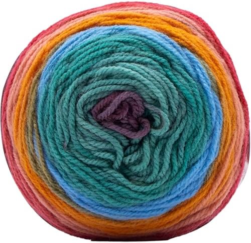 Estako Cake (4 Cake Pack) 100% Acrylic Multicolor Yarn, DK - Light