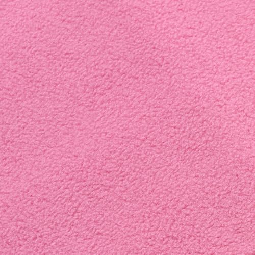 Yurdon Polar Fleece Fabric, 60 inches Wide (Pink, 1 Yard)