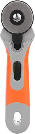 Alomejor 45mm High Efficiency Rotating Cutter for Fabric Cutting Craft