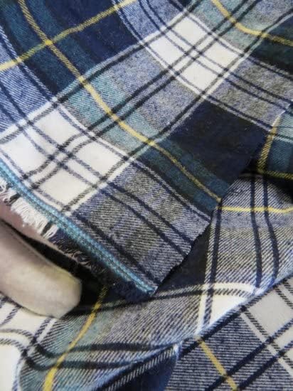 Big Z Fabric Tartan Plaid Uniform Apparel Flannel Fabric By The Yard
