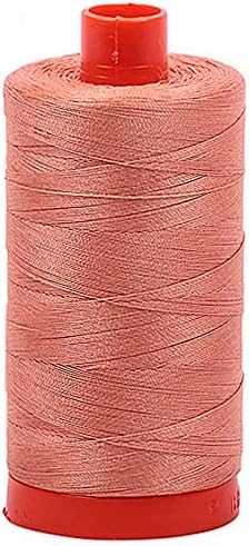 Aurifil MK50SC62215 50wt Cotton 1,422yd-Peach