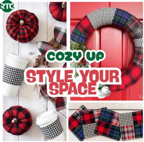 RTC Fabrics Cotton Yarn-Dyed Flannel, 44/45 Inch Wide