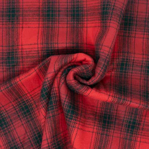 RTC Fabrics Cotton Yarn-Dyed Flannel, 44/45 Inch Wide