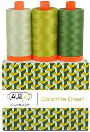 Aurifil Thread CB Dolomite Grn 3pc