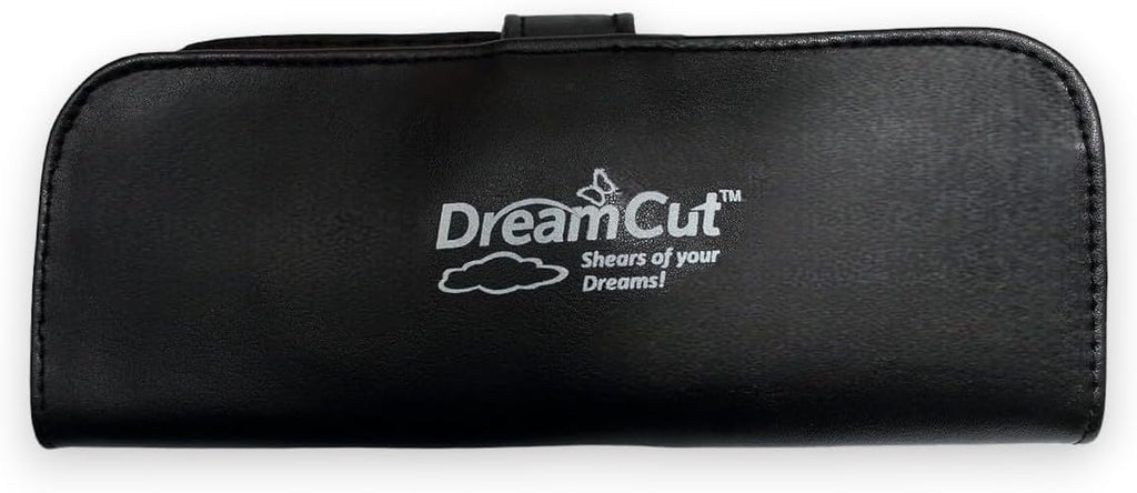 DreamCut Multi-Purpose Leather Travel Case - Button Snap Storage for