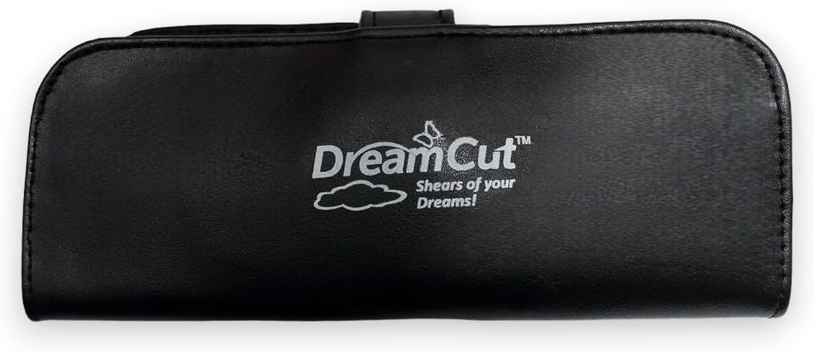 DreamCut Multi-Purpose Leather Travel Case - Button Snap Storage for