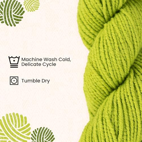 HiKoo CoBaSi DK Yarn, Cotton, Bamboo, Silk, Nylon, 50g, 140 yd, #007