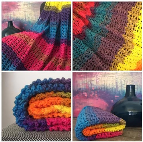 Estako Cake (4 Cake Pack) 100% Acrylic Multicolor Yarn, DK - Light