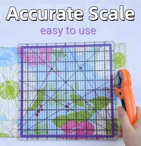 10 Quilting Rulers(2.5",3.5",4.5",5",6.5",7",8",9",10",12.5")