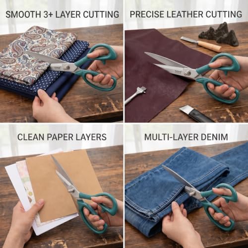TONMA 10" Fabric Scissors for Sewing, Made in Japan, TFSG-2