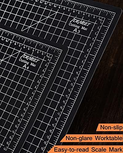 Density-upgraded 18"x12" Self Healing Cutting Mat, Idemeet Rotary