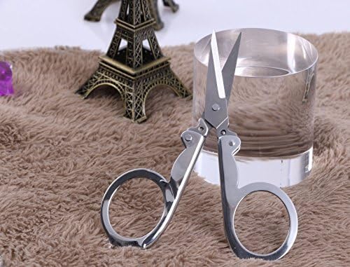 Shapenty Stainless Steel Folding Portable Travel Scissors Foldable