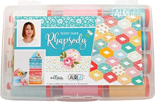 Sedef Imer Rhapsody Aurifil Thread Kit 12 Large Spools 50 Weight
