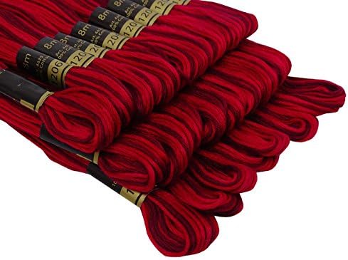 IBA Indianbeautifulart Anchor Dual Shade Stranded Cotton Cross Stitch