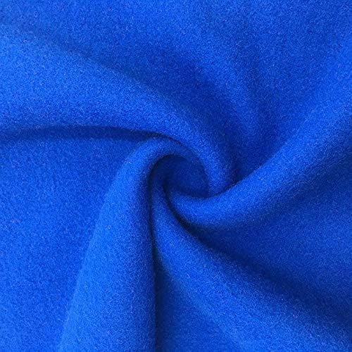 Solid Cobalt Blue Double Sided Anti-Pill Fleece Fabric By The Yard