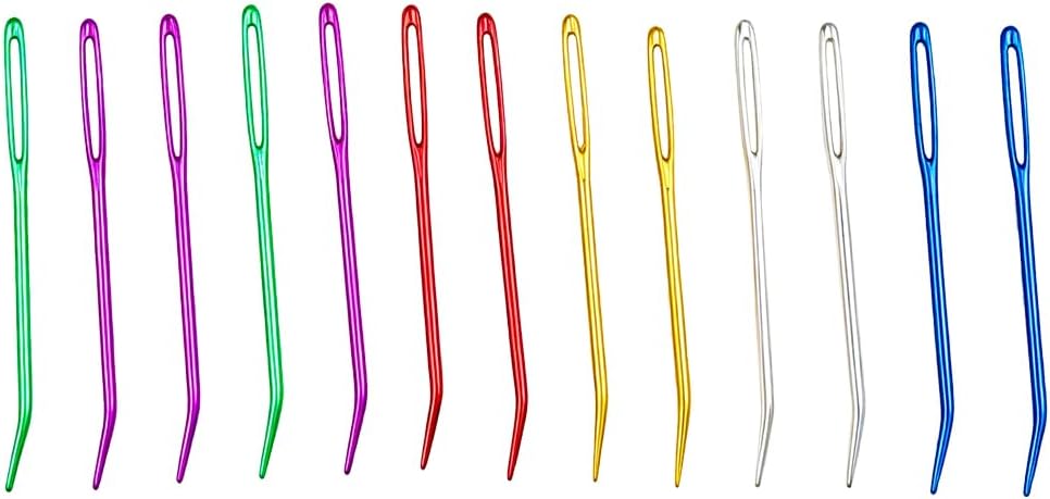 Yarn Needles Set, Large Eye Darning Tapestry Weaving Needle (15pcs)