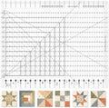 Slotted Quilting Rulers, Hfamvrath 17-3/4in x 22in Extra Large Sewing