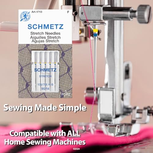 SCHMETZ Stretch Sewing Machine Needles - Precision Needles, Size