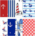 Soimoi 8 Pc Fat Quarter Bundle - Nautical Prints Print 18"x 22" DIY
