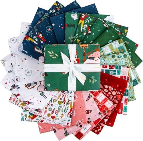 Jennifer Long Nutcracker Tradition 22 Fat Quarters Riley Blake Designs