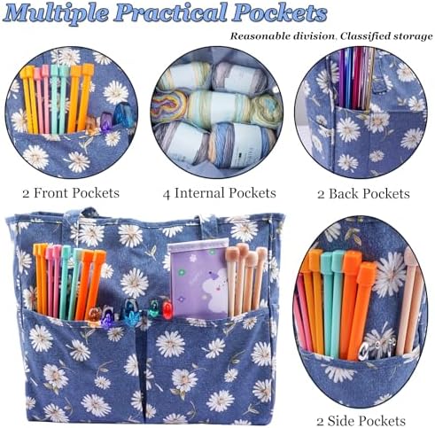 Crochet Bag Organizer Yarn Storage Organizer