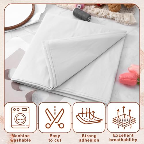 Iron-On Fusible Interfacing 40 Inch X 2 Yards 50g Heavy Weight