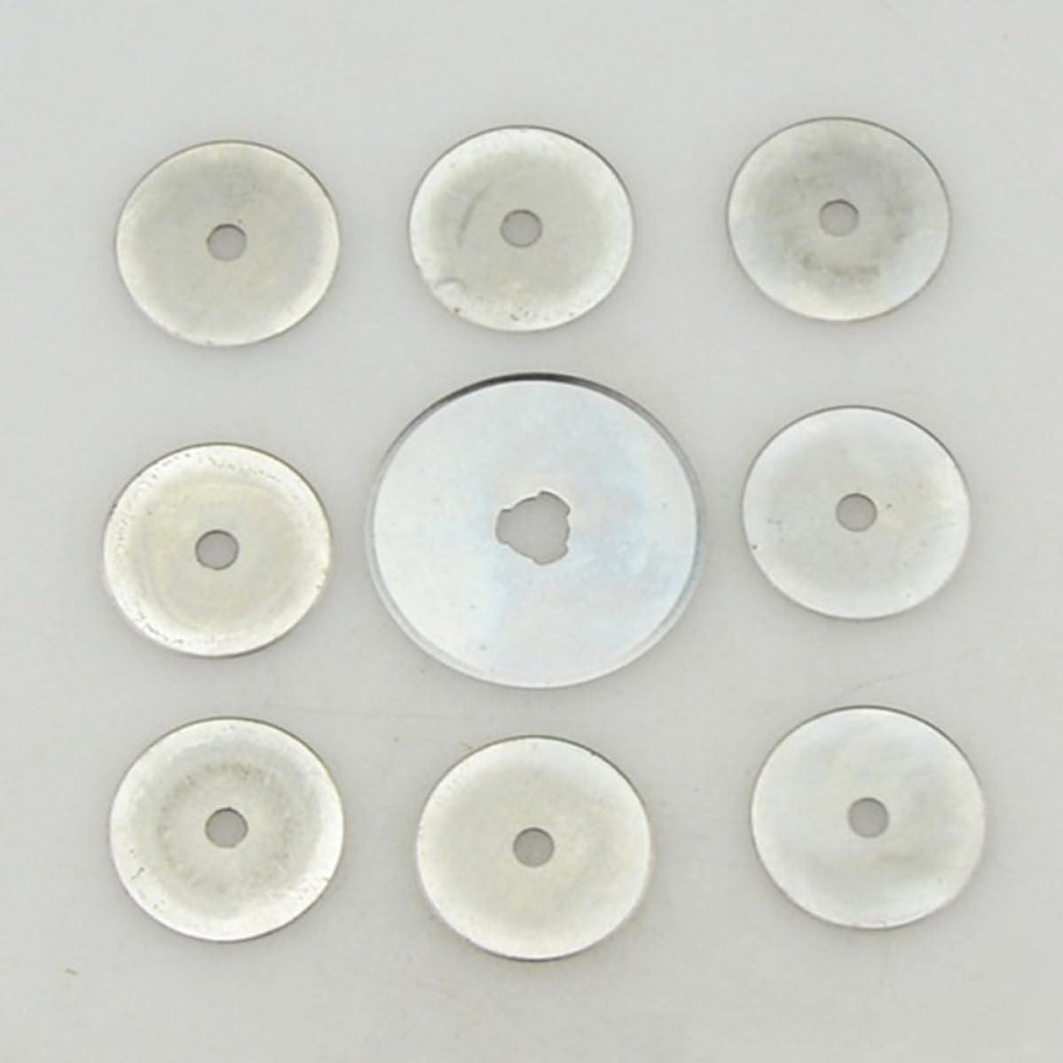 6pcs 45mm Rotary Cutter Blades for Quilters and Sewing Enthusiasts