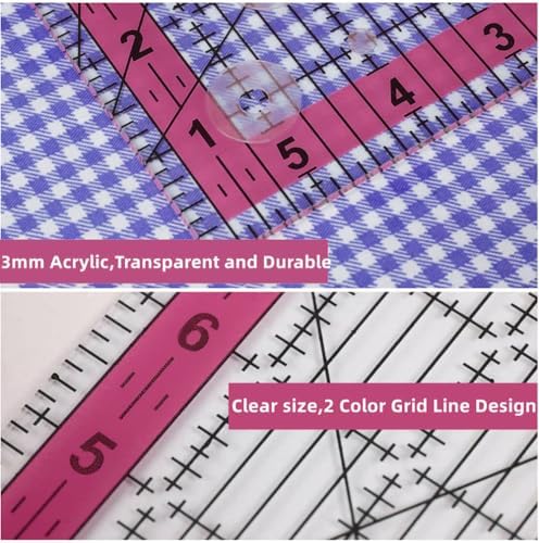 Quilting Rulers,7 Sewing Rulers Quilting