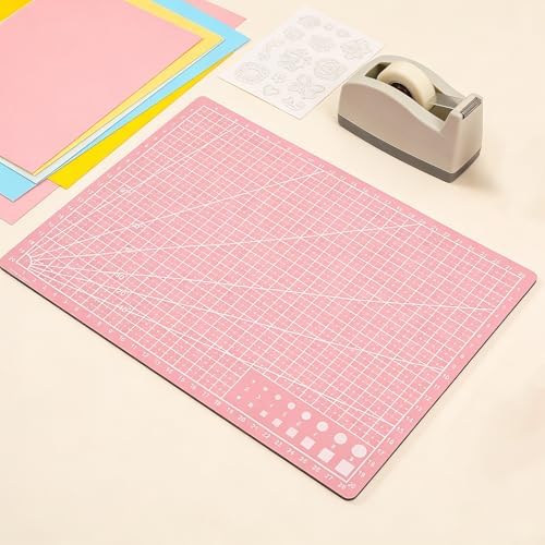 4 Pack Self Healing Cutting Mat Double Sided A4 for Sewing Crafts