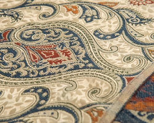 Vintage Versailles Damask Design Luxurious Classic Jacquard Fabric