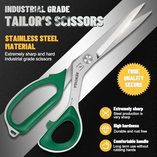 Fabric Scissors Tailor Sewing Shears Heady Duty Multi-Purpose Integral