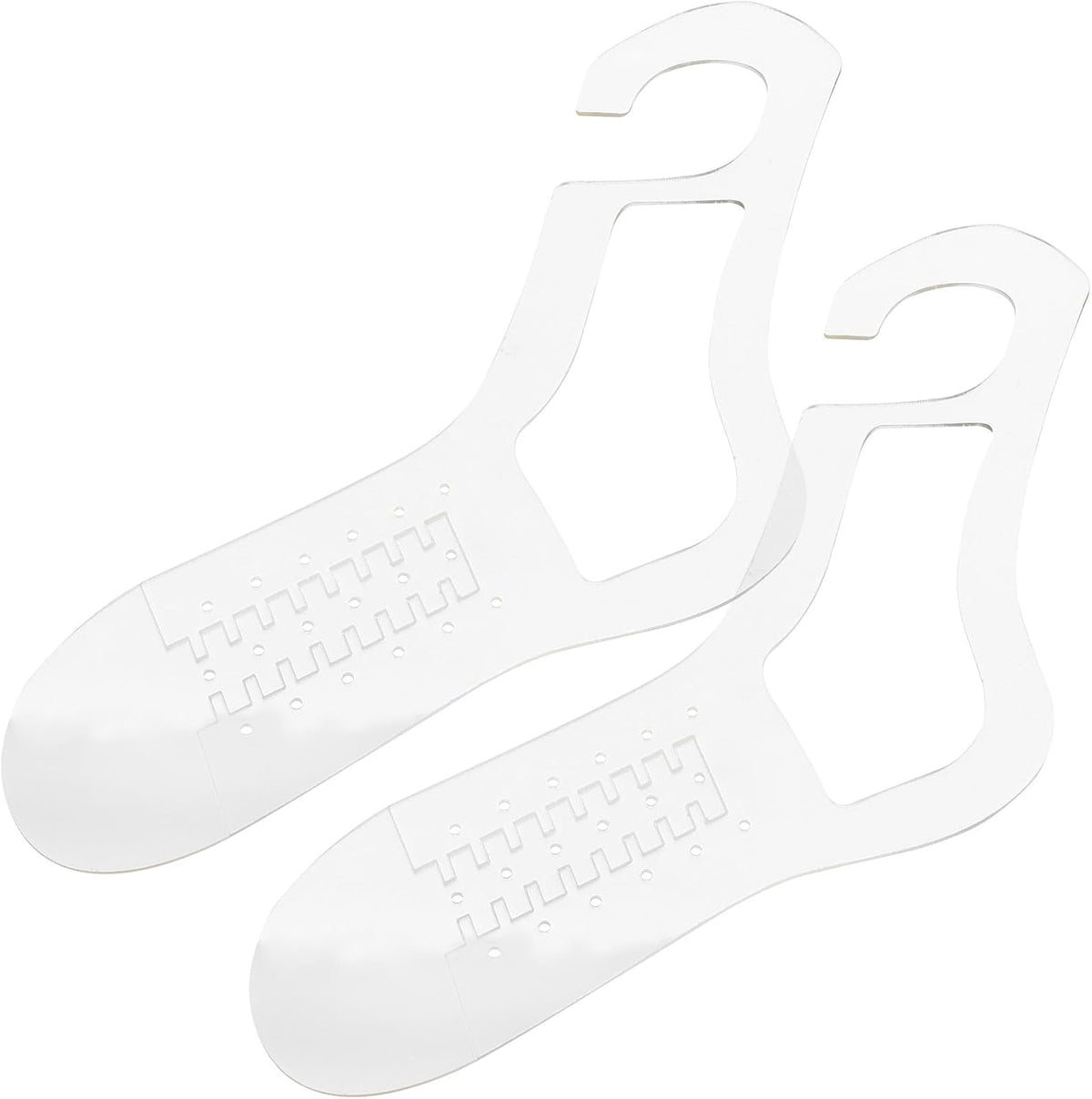 VILLCASE 2 Pack Acrylic Sock Blockers for Knitting
