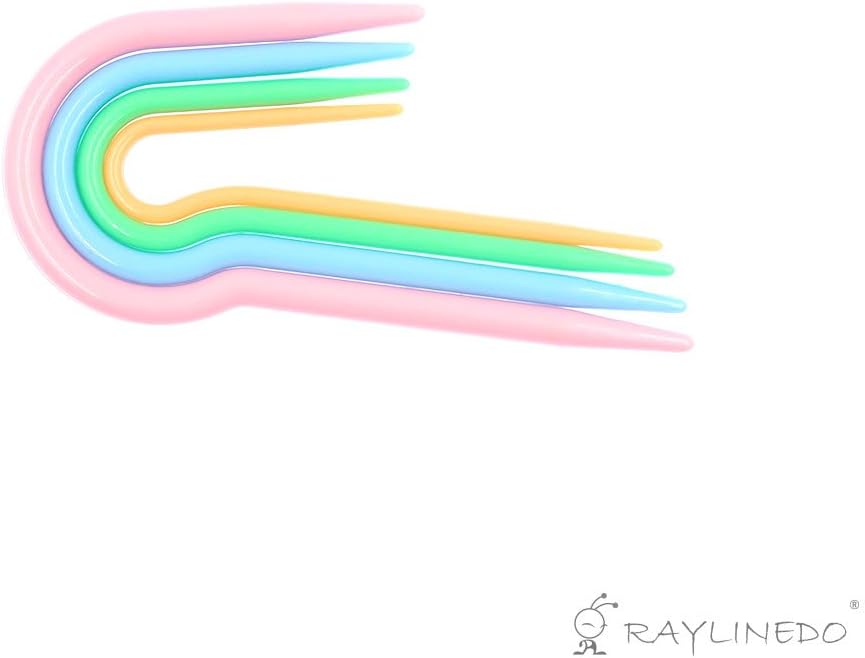 RayLineDo® Knit Stitch Holders Cable Needles Crochet Tool Craft Hook