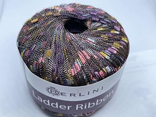 Berlini Ladder Ribbon Yarn - 50 Grams (1.75 Ounces), 142 Yards - #63