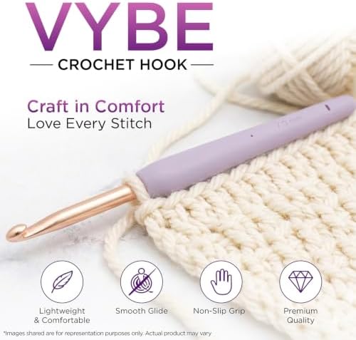 KnitPro Vybe Single-Ended Crochet Hook | 7mm