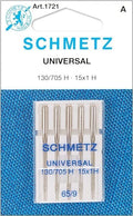 25PK SCHMETZ 15X1 HAX1 130/705H Universal Home Sewing Machine Needles