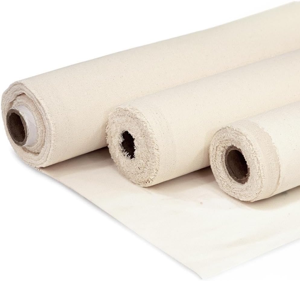 Barcelonetta | Canvas Fabric | Cotton Duck | Heavy | Natural 10oz