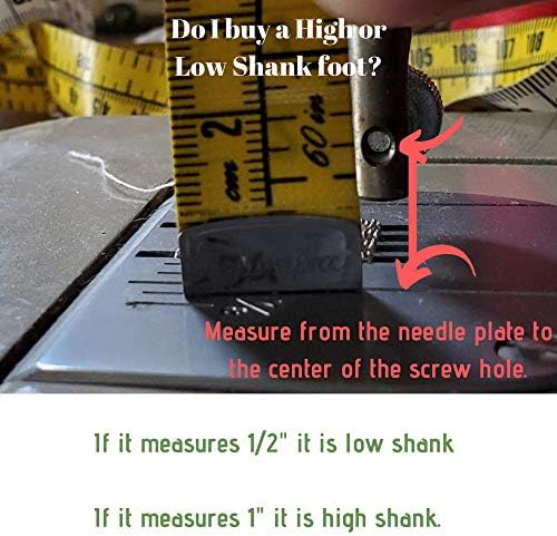 Westalee Sew Steady Ruler Foot Starter Package High Shank Special