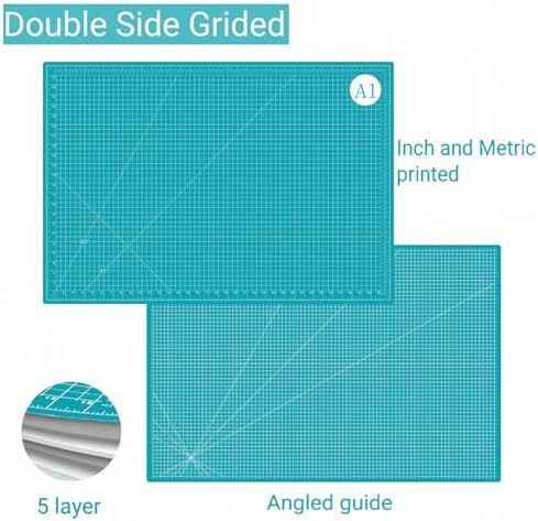 24"x36" Self Healing Cutting Mat, Sewing Mat for Crafts, Double Sided