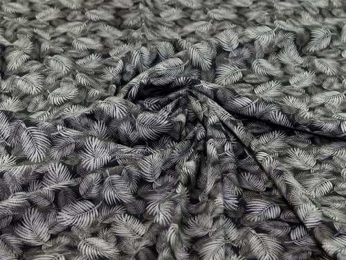 Rose & Hubble 100% Cotton Poplin Fabric Slate - per Yard