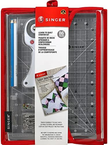 SINGER Learn to Quilt Sewing Kit for Beginners