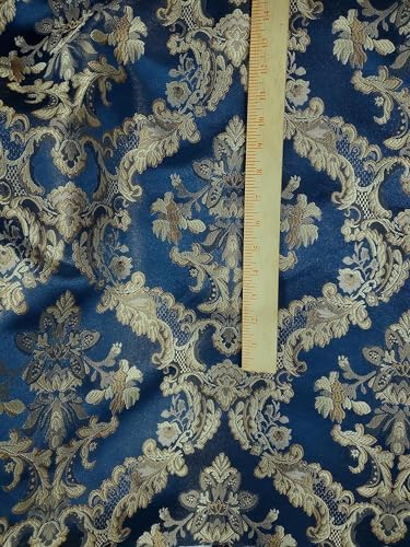 Damask Jacquard Brocade, victorya Classic Fabric 110" Wide, Sold by