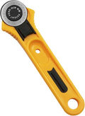 28mm and 45mm Rotary Cutter with Scale, Round Roller Wheel Knife for