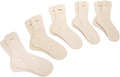 Wooden Sock Blocker Set for Knitting, 10pcs, Size 30-39